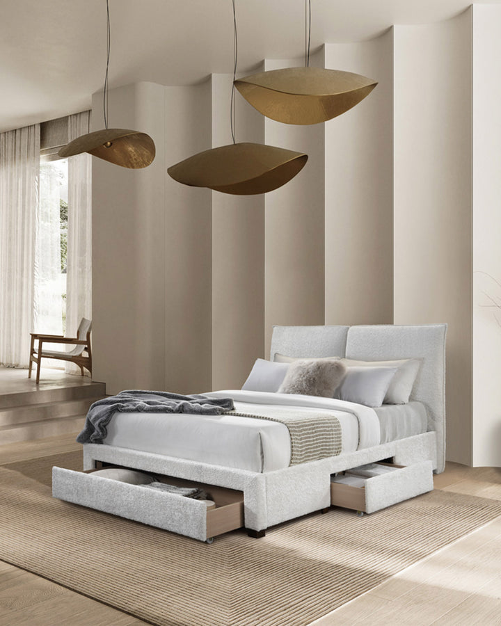 Cama de casal CONCORDE com gavetas