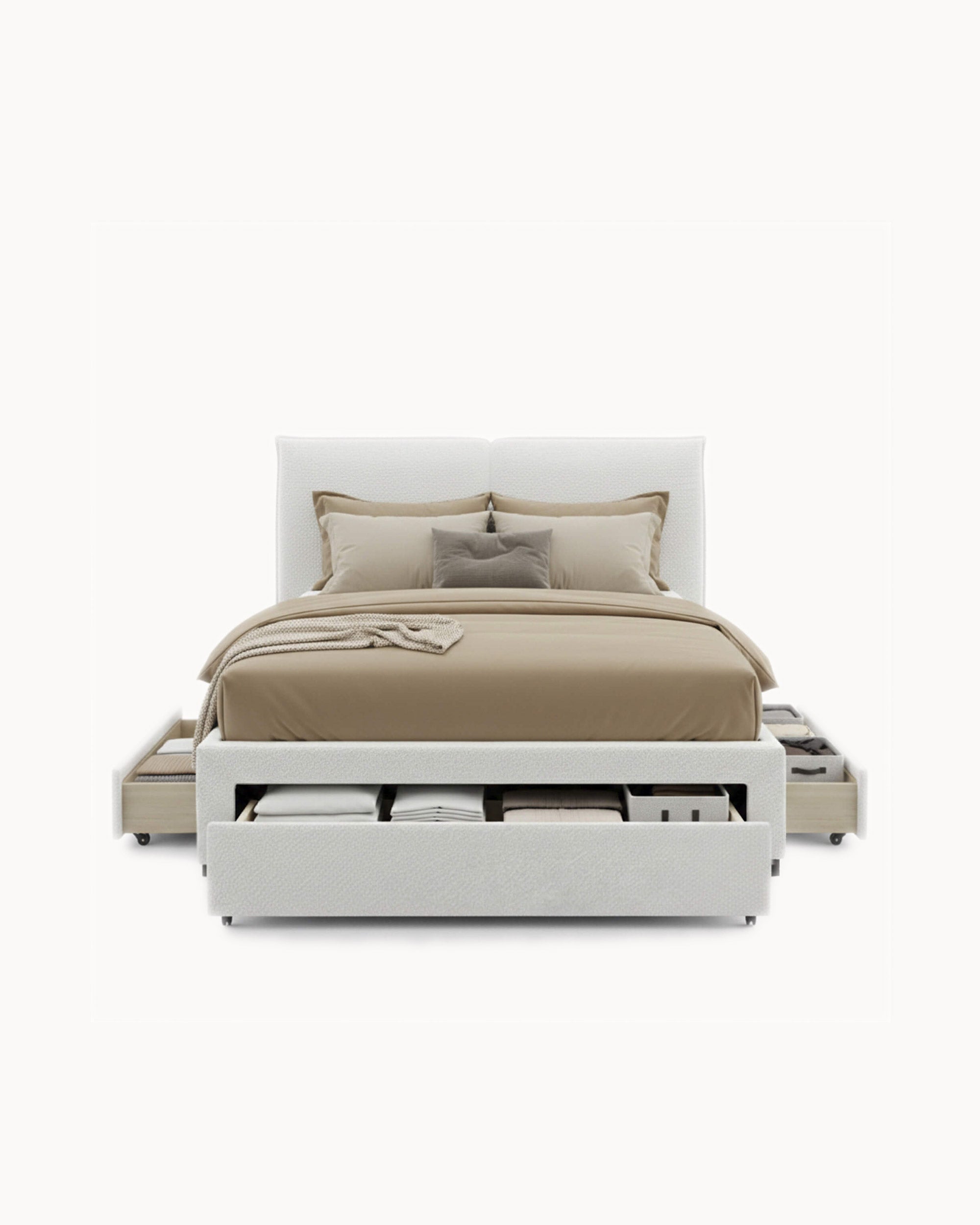 Cama de casal CONCORDE com gavetas