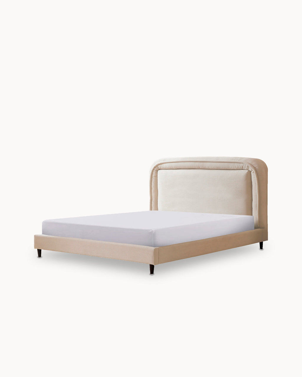 Cama de casal COLETTE estofada