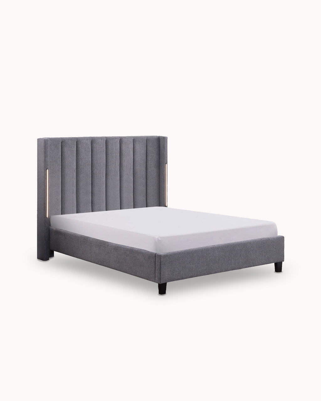 Cama de casal BABYLONE com LED