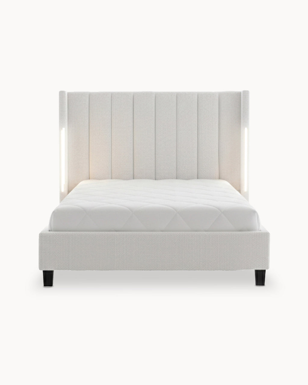 Pack Cama BABYLONE Mrf + Colchón PALACIO COOLER 140x190cm