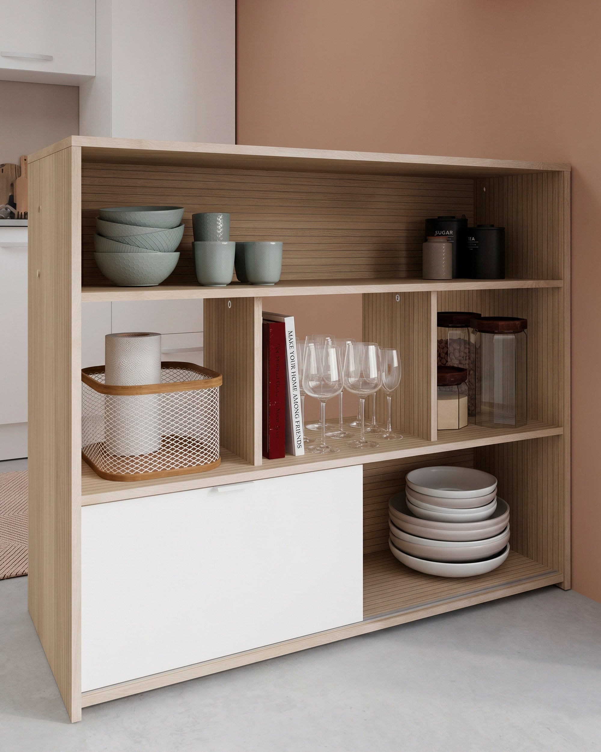 Mesa alta extensible y compacta LUNDGE