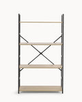 COLORADO shelving unit with 4 shelves (58.5cm)