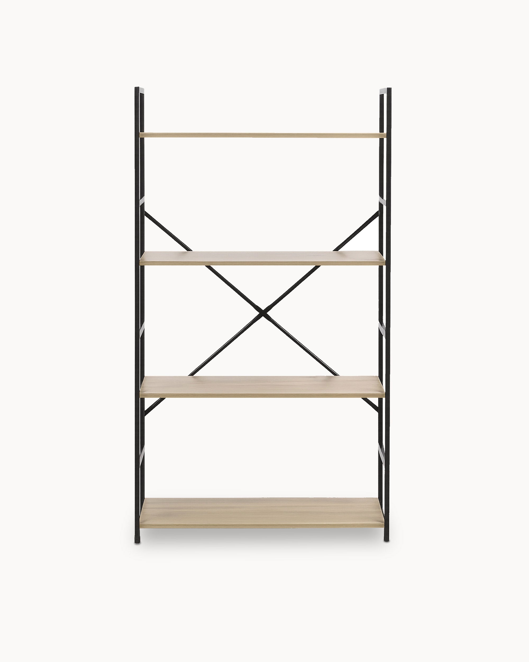 COLORADO shelving unit with 4 shelves (58.5cm)