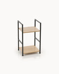 COLORADO Side Table with 2 shelves