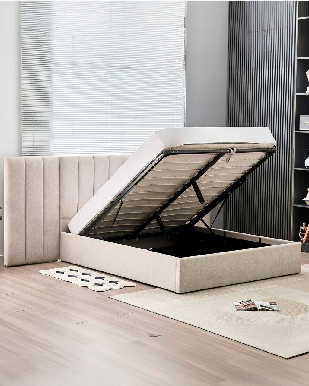 Pack Cama REI + Colchón PALACIO COOLER 160x200cm