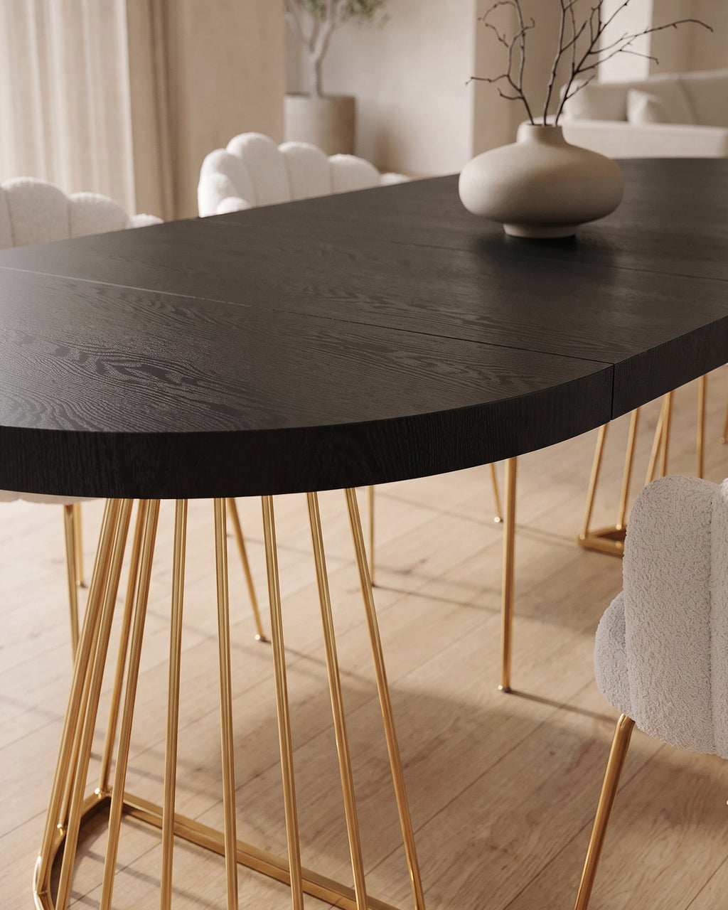 Mesa extensível CECILE (110-260cm)
