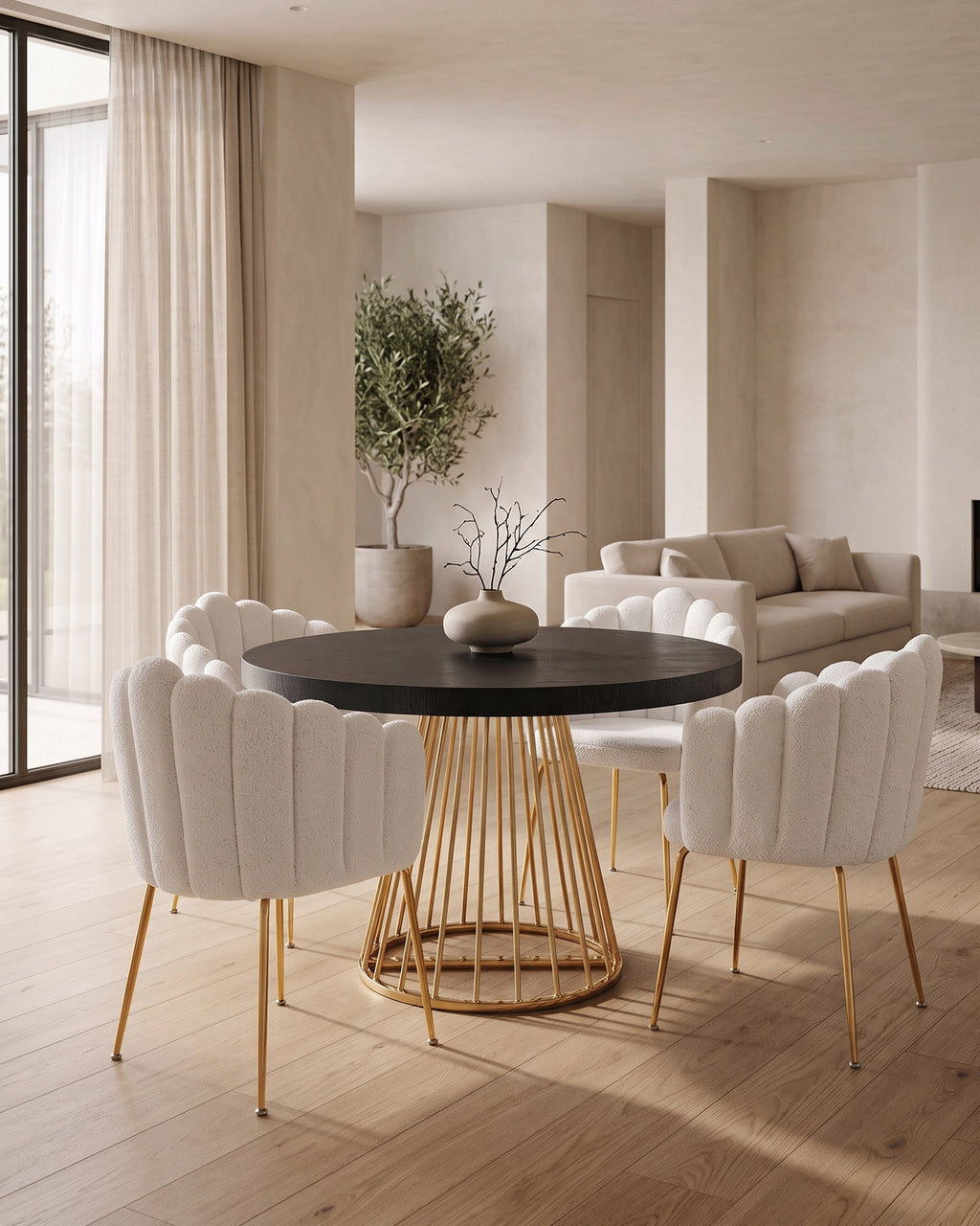 Mesa extensível CECILE (110-260cm)