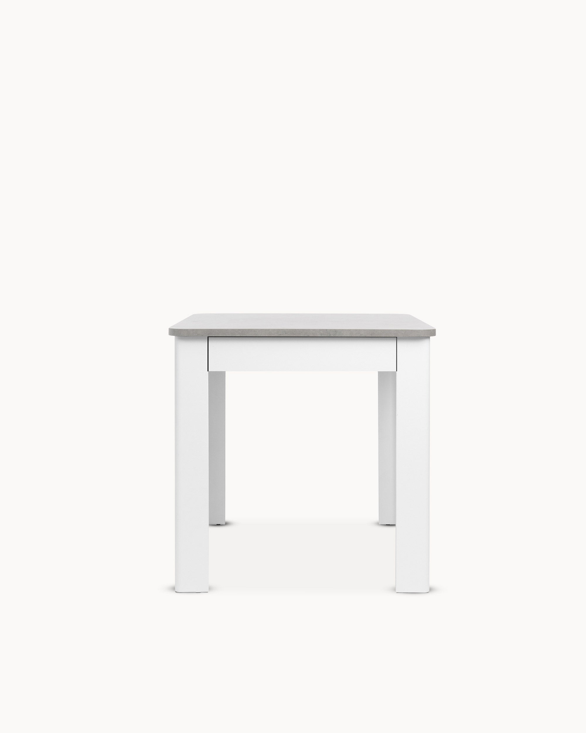Mesa cuadrada OSLO con cajón