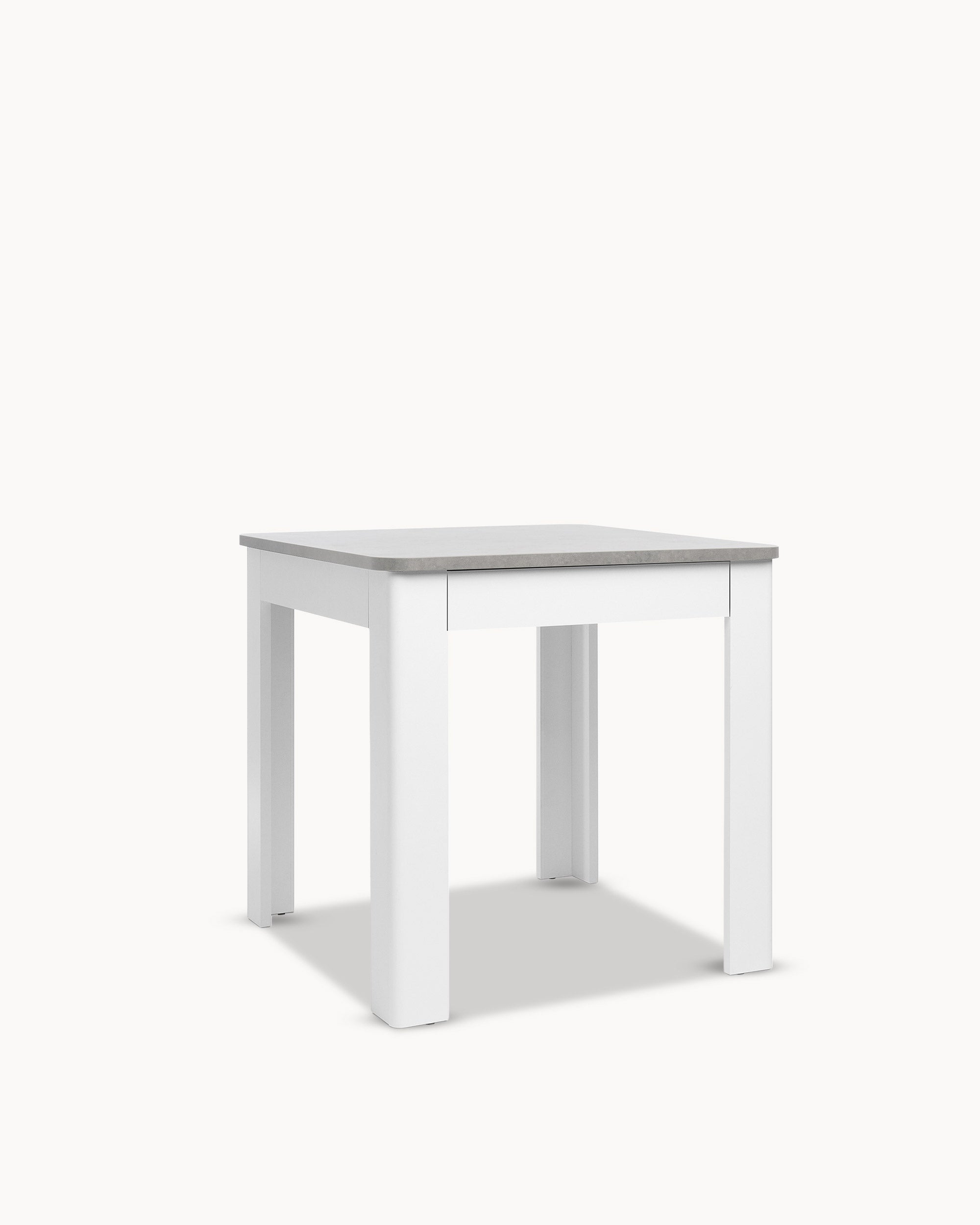 Mesa cuadrada OSLO con cajón
