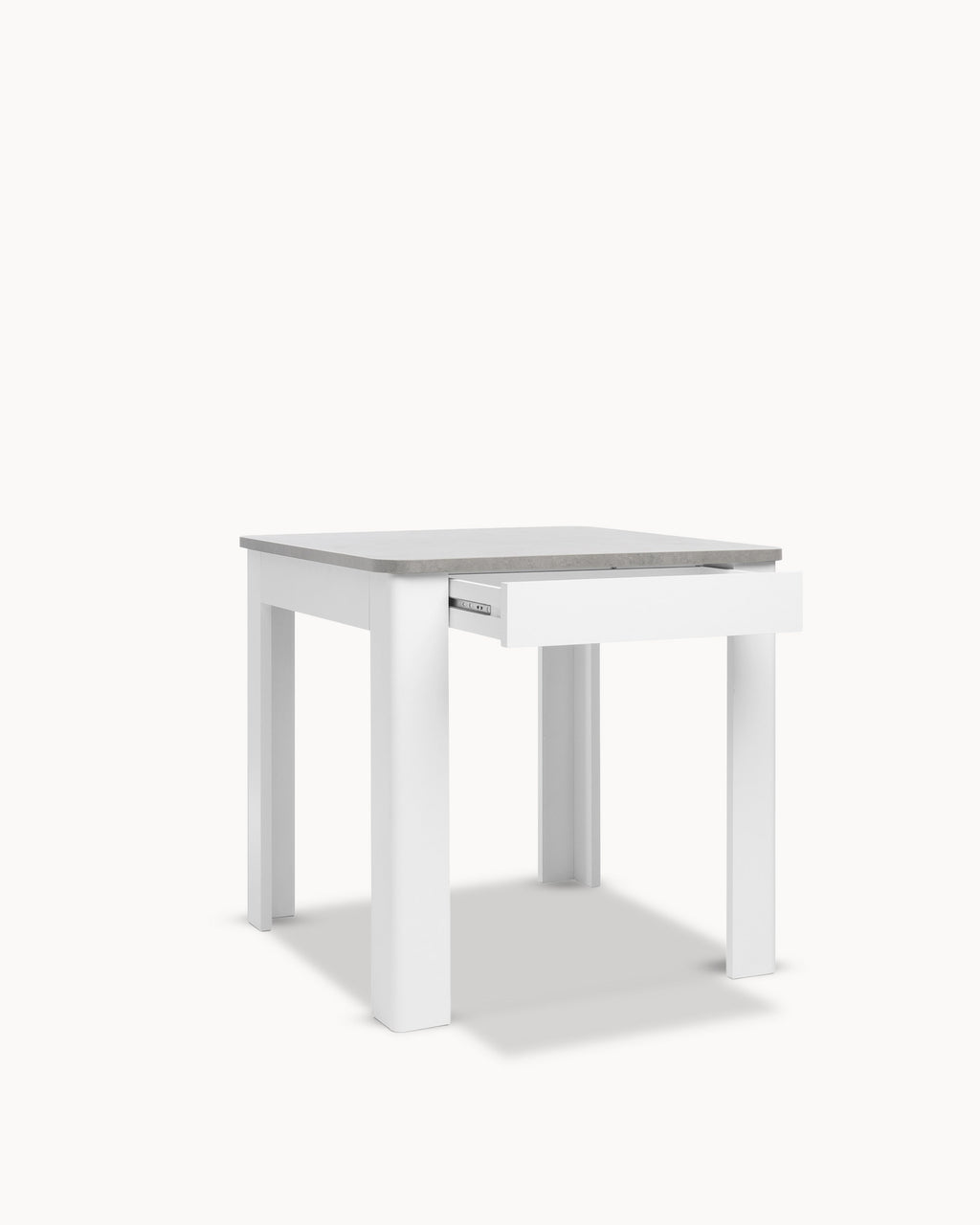 Mesa cuadrada OSLO con cajón