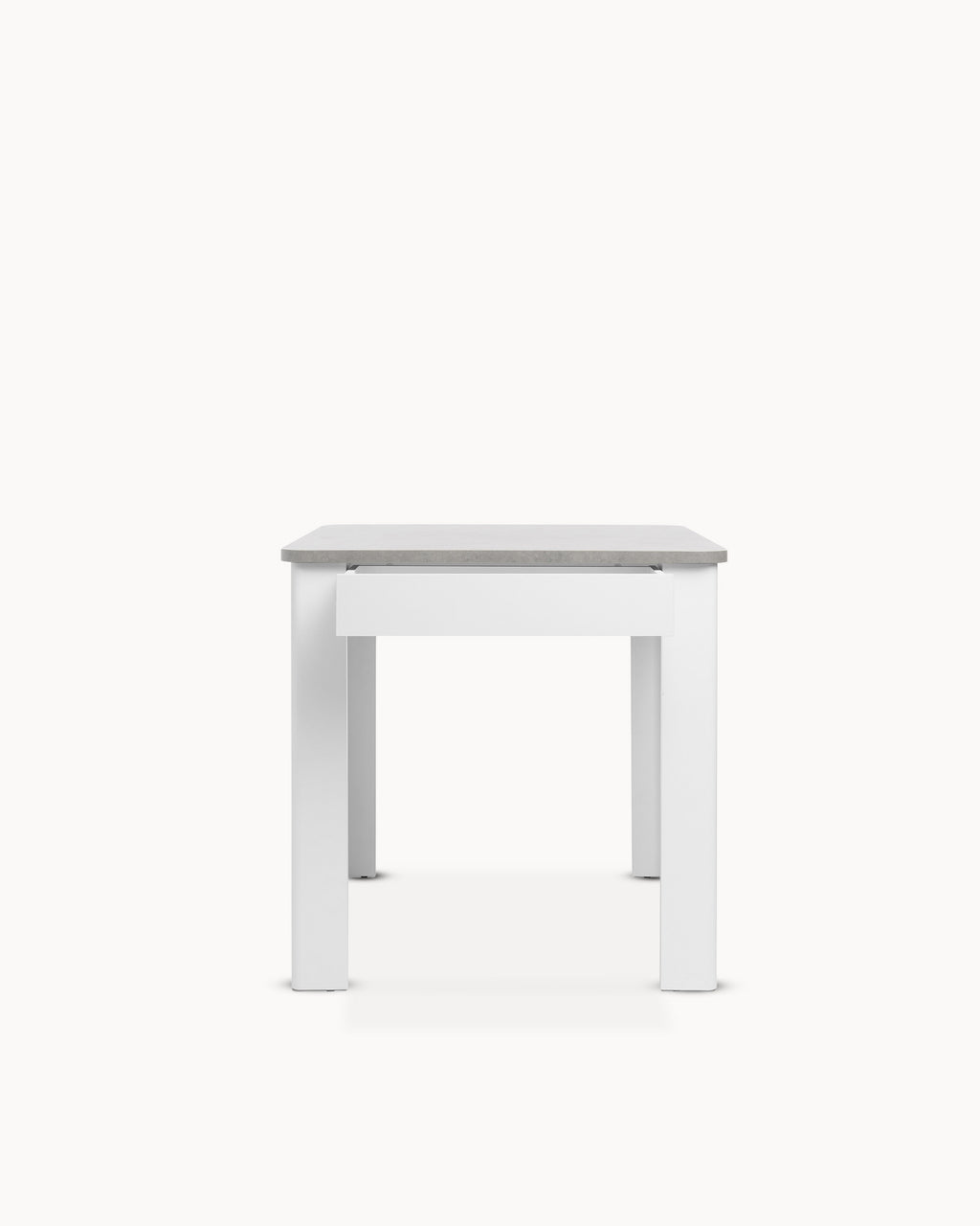 Mesa cuadrada OSLO con cajón