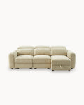 Sofá chaise longue PALAMA II com cama e baú