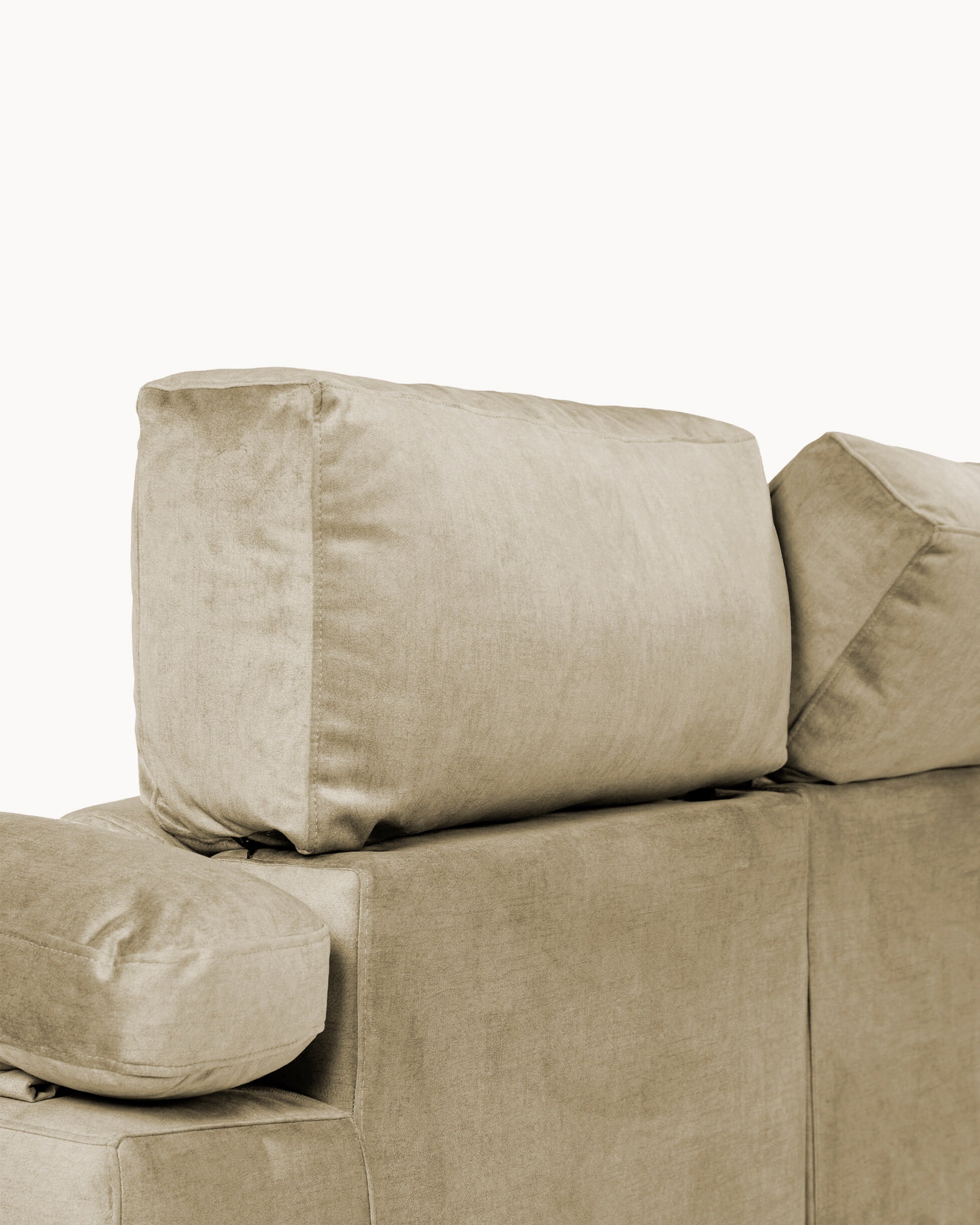 MERIDA chaise longue sofa with storage