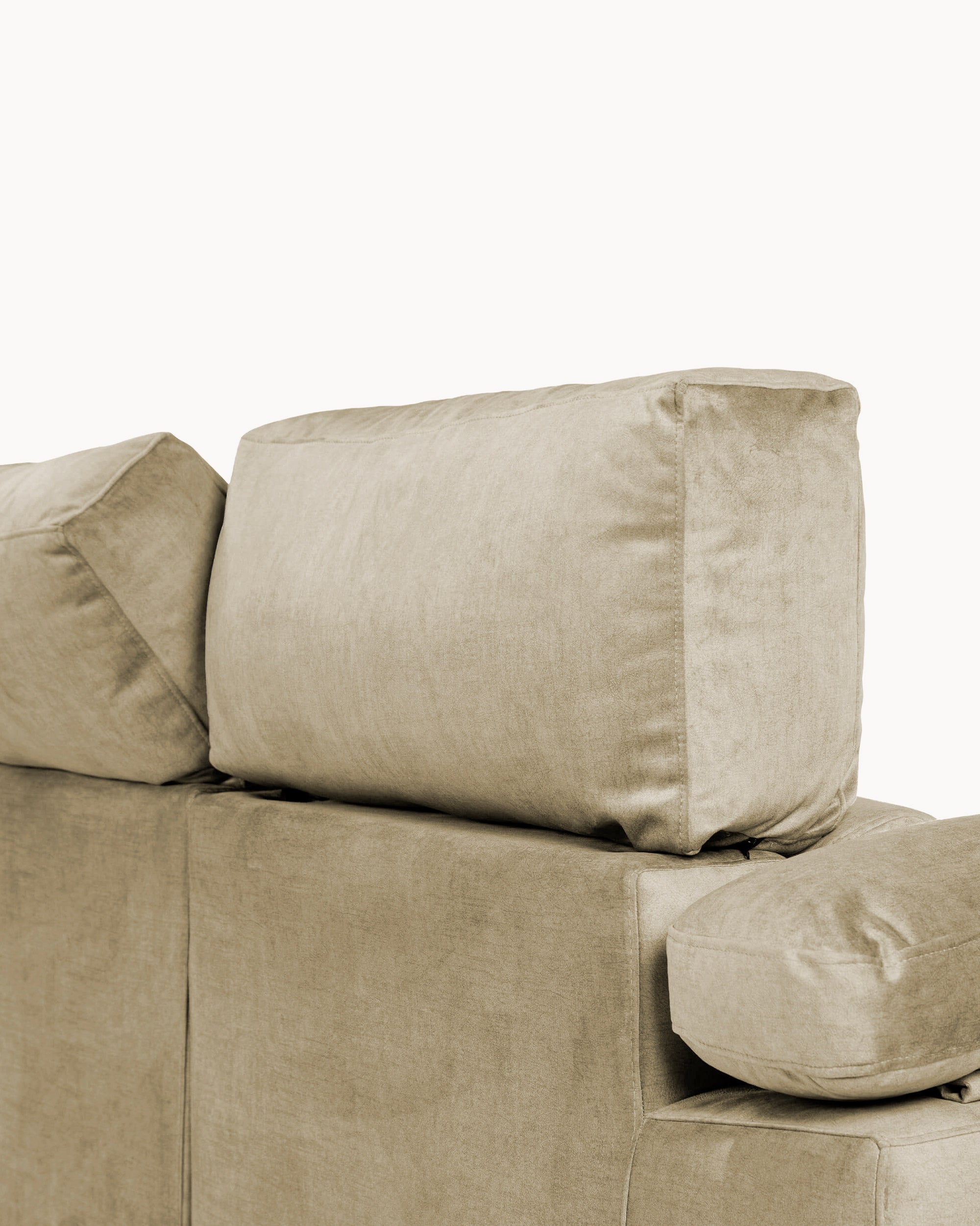 MERIDA chaise longue sofa with storage