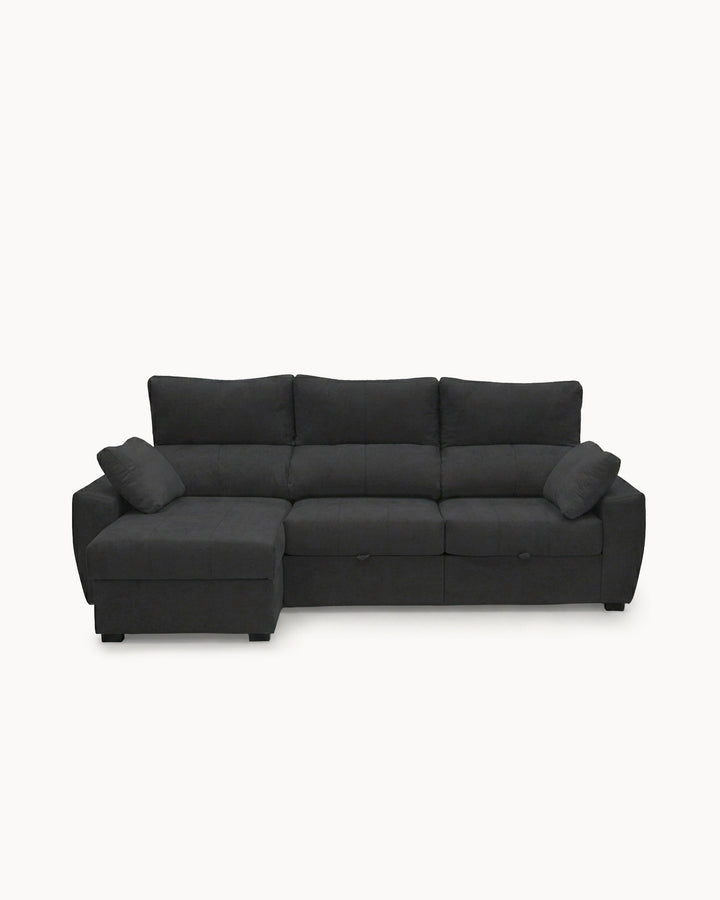 BERLIM reversible chaise longue sofa