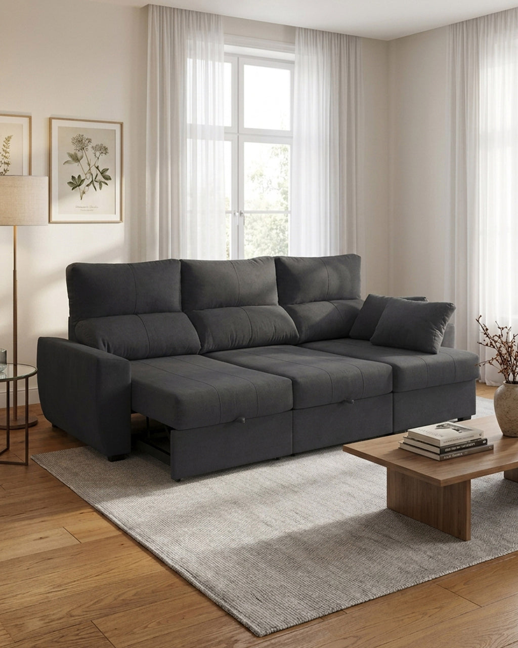 Sofá chaise longue reversivel BERLIM
