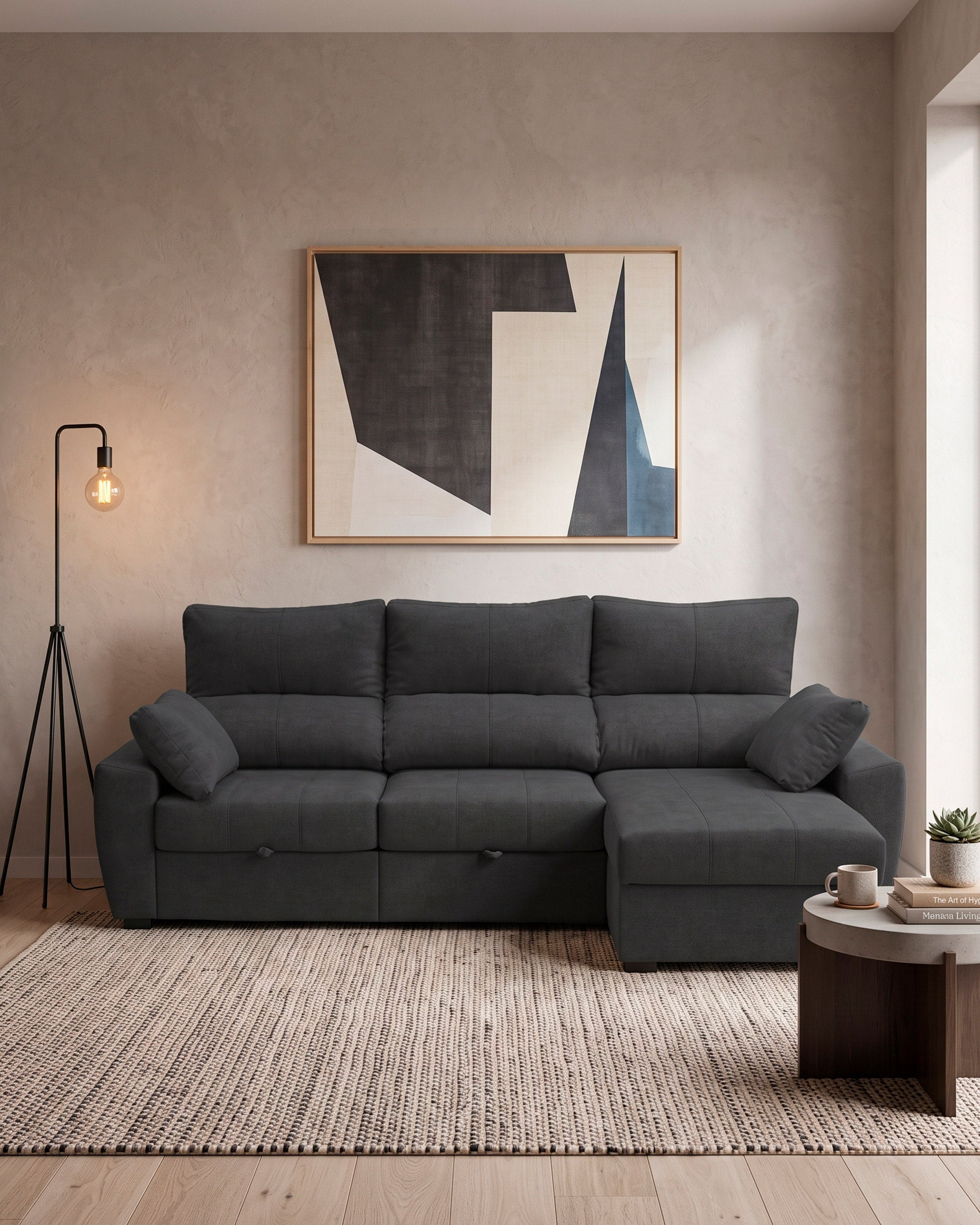 Sofá chaiselongue reversible BERLÍN