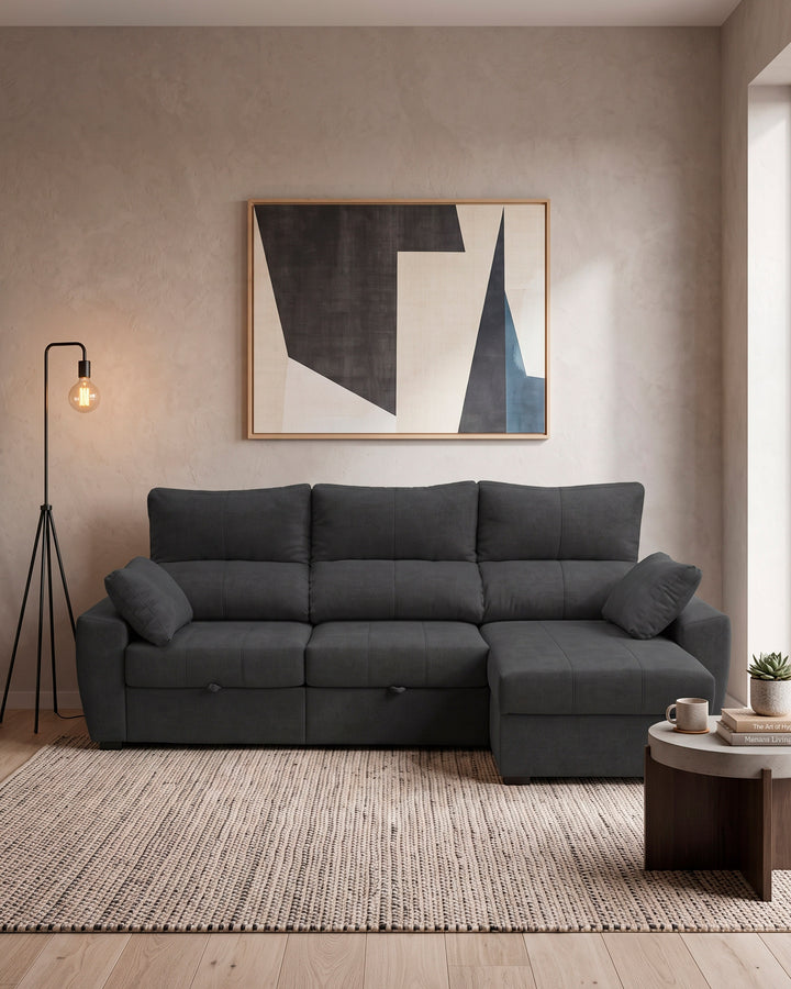Sofá chaiselongue reversible BERLÍN