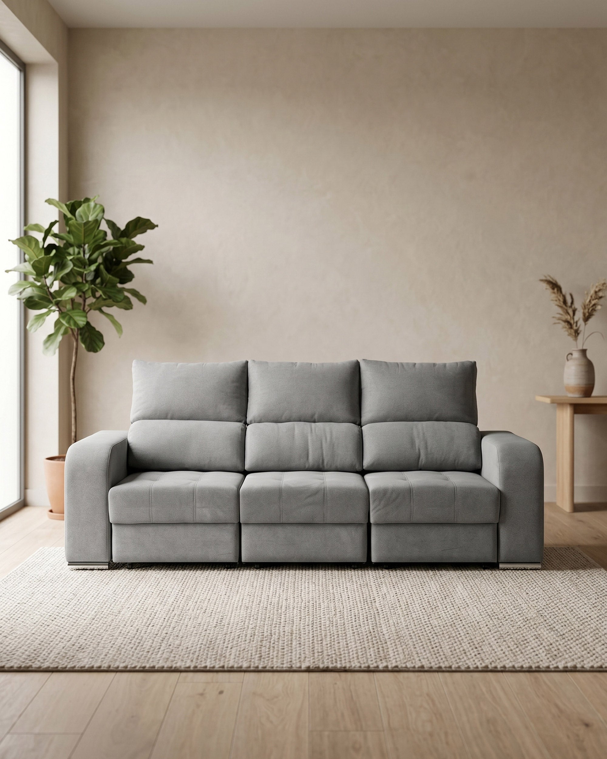 DUBAI 3-seater sofa with double bed