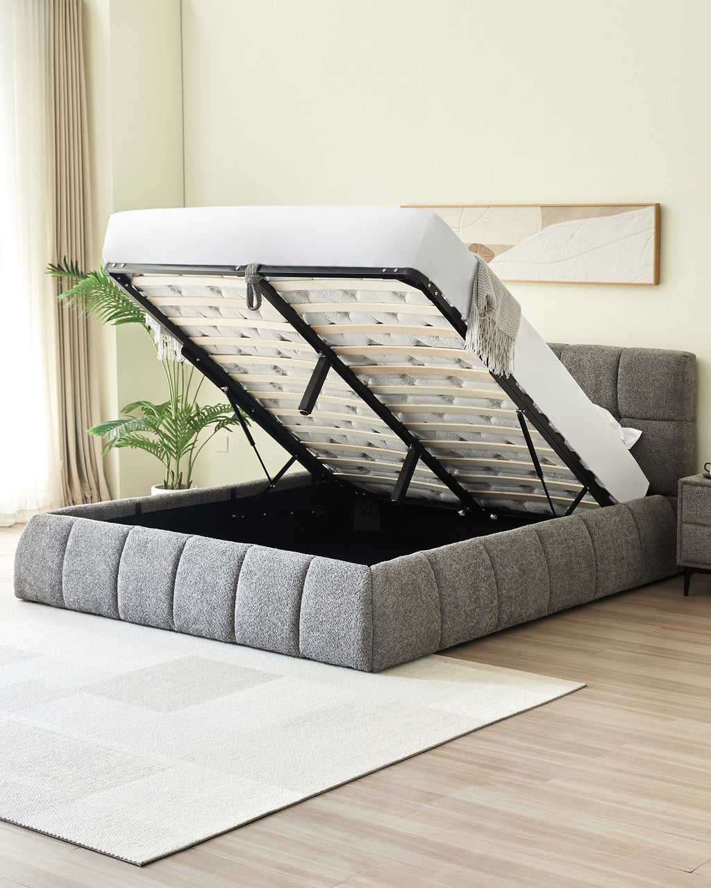 Cama de matrimonio NEWCASTLE elevable