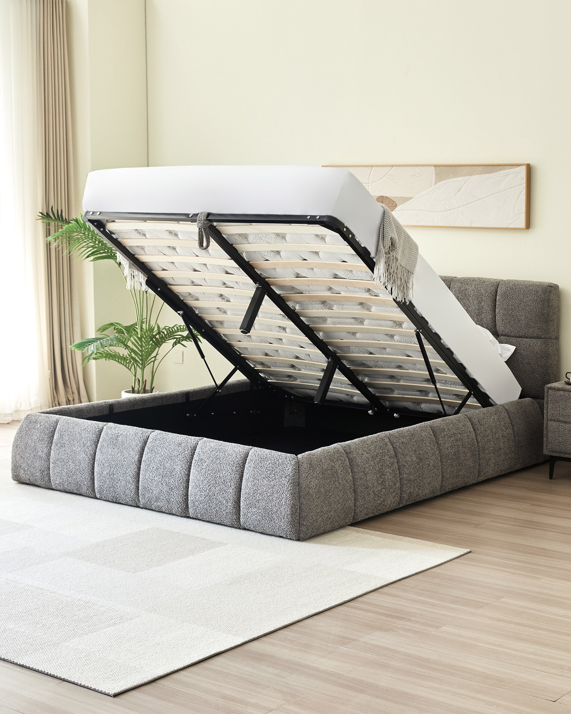 Cama de matrimonio NEWCASTLE elevable