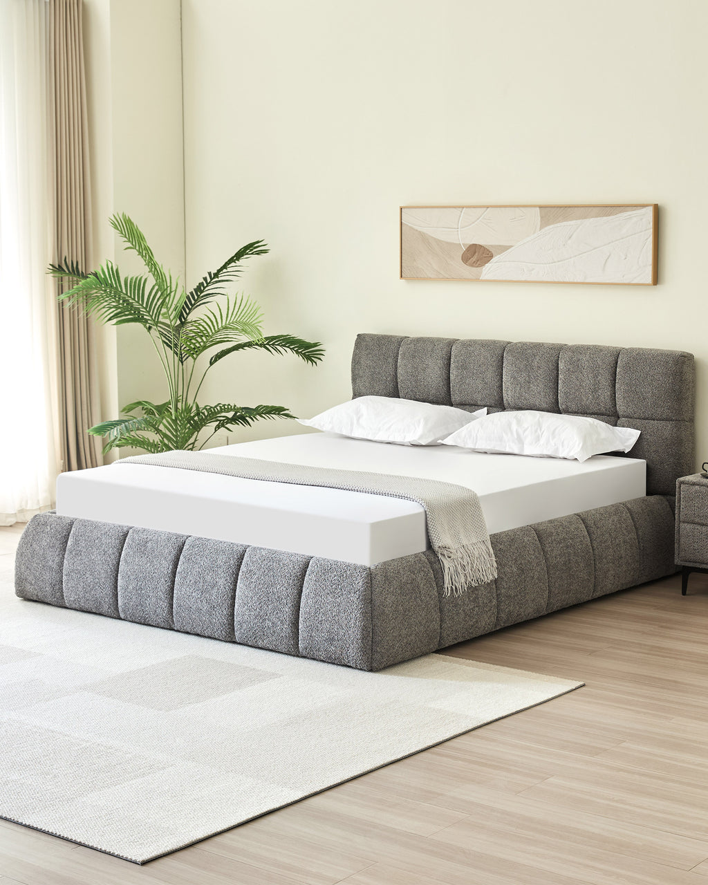 Cama de matrimonio NEWCASTLE elevable