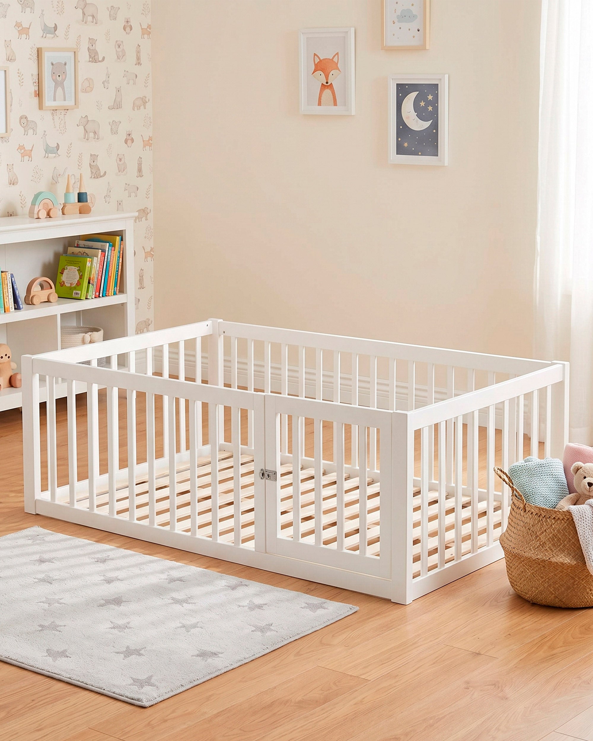 Pack cama infantil PARK + colchón SPRING ROLLER