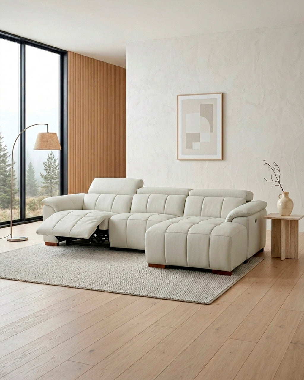 MADAGASCAR electric reclining chaise longue sofa