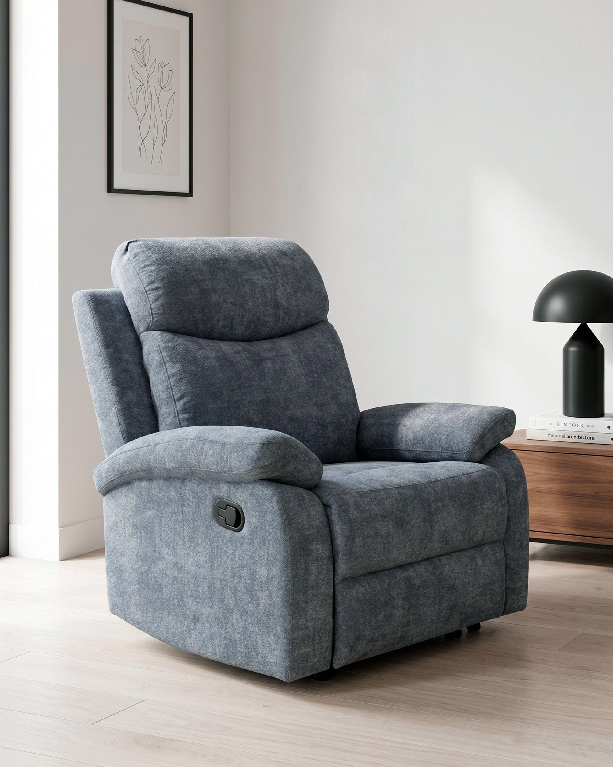 VICKY manual reclining armchair