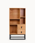 ABBOT shelving unit with 2 shelves and 2 drawers