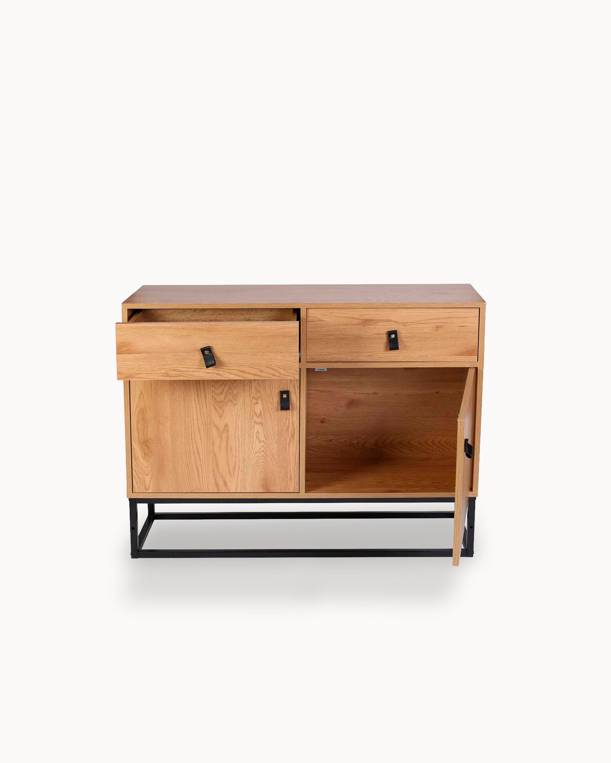 ABBOT Sideboard with 2 drawers and 2 doors