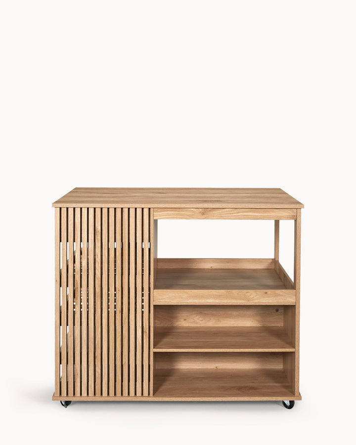 Isla de cocina KLAUS con 1 cajón