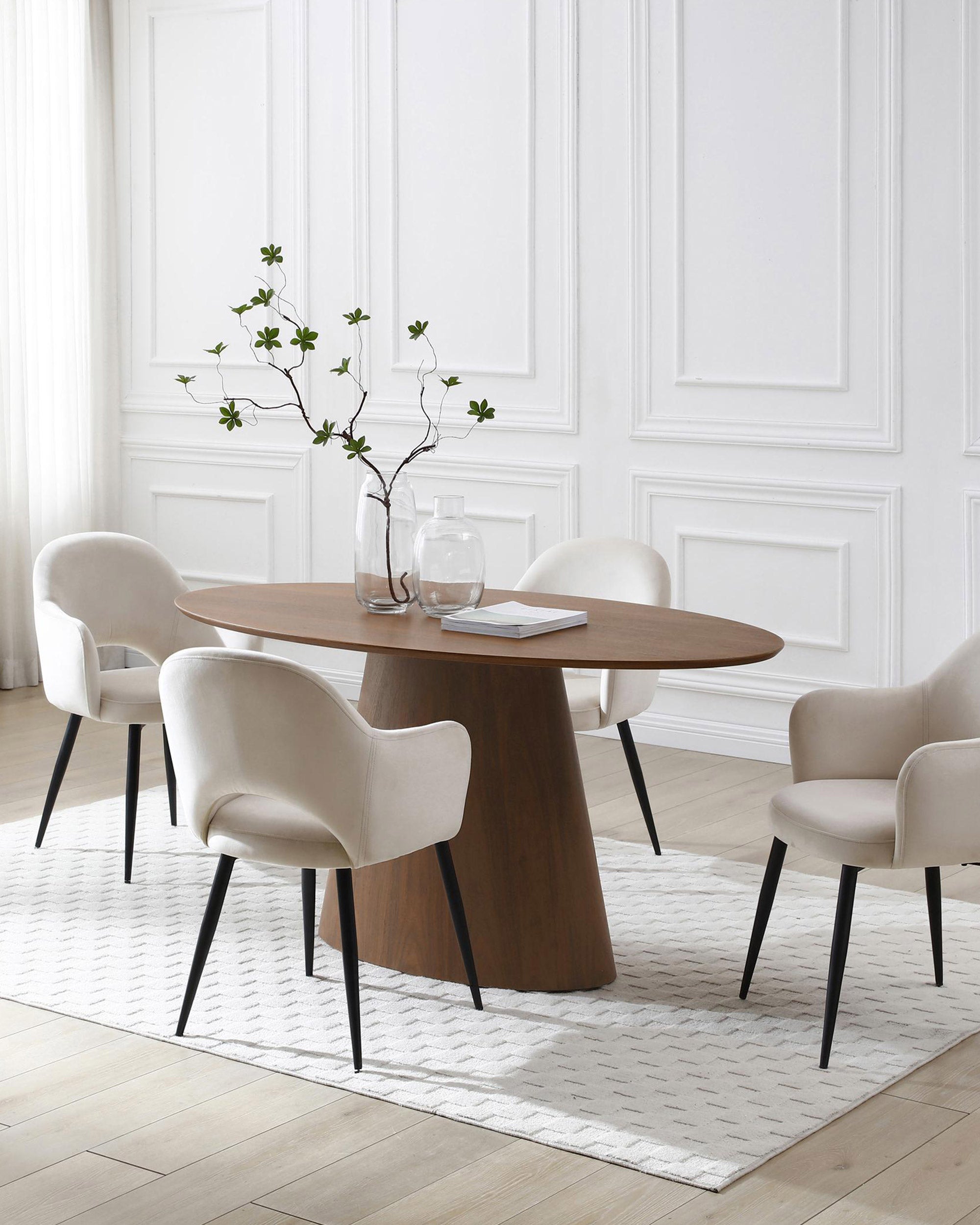 ANATA oval table