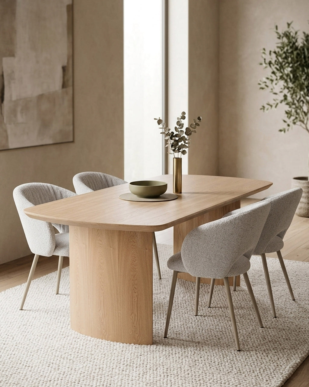 Mesa rectangular ANATONA