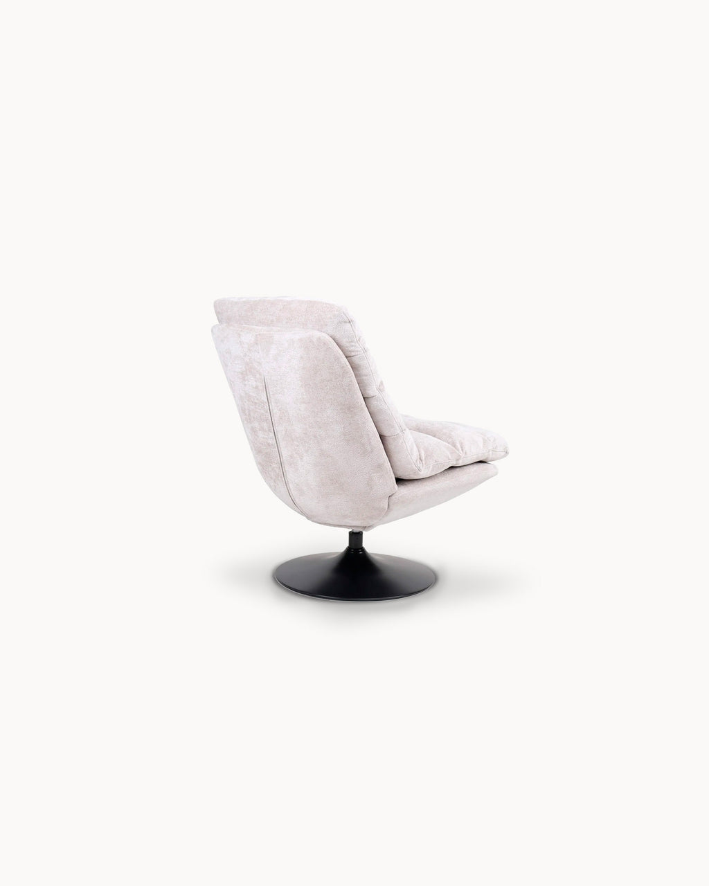 Swivel armchair SCALLY