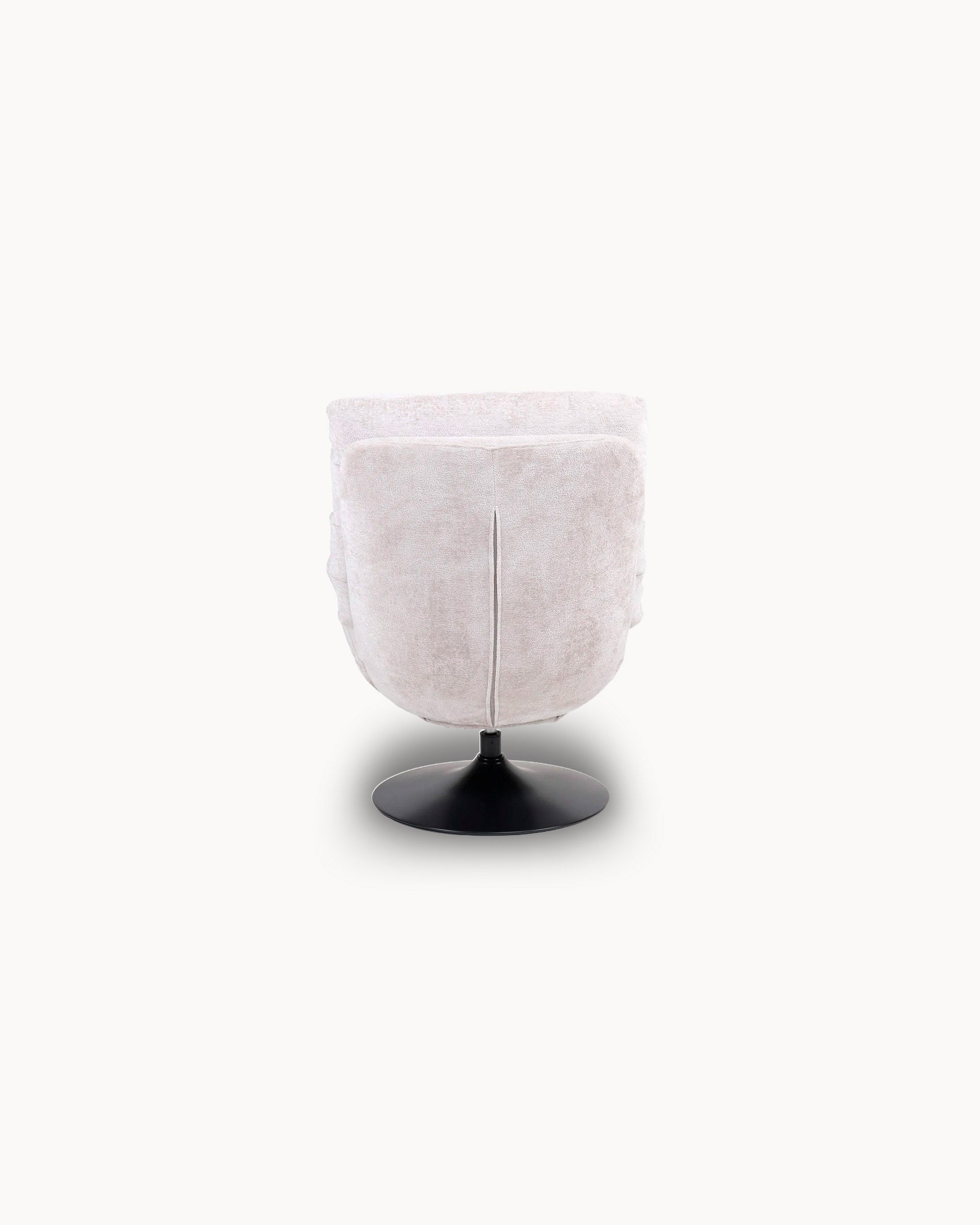 Swivel armchair SCALLY