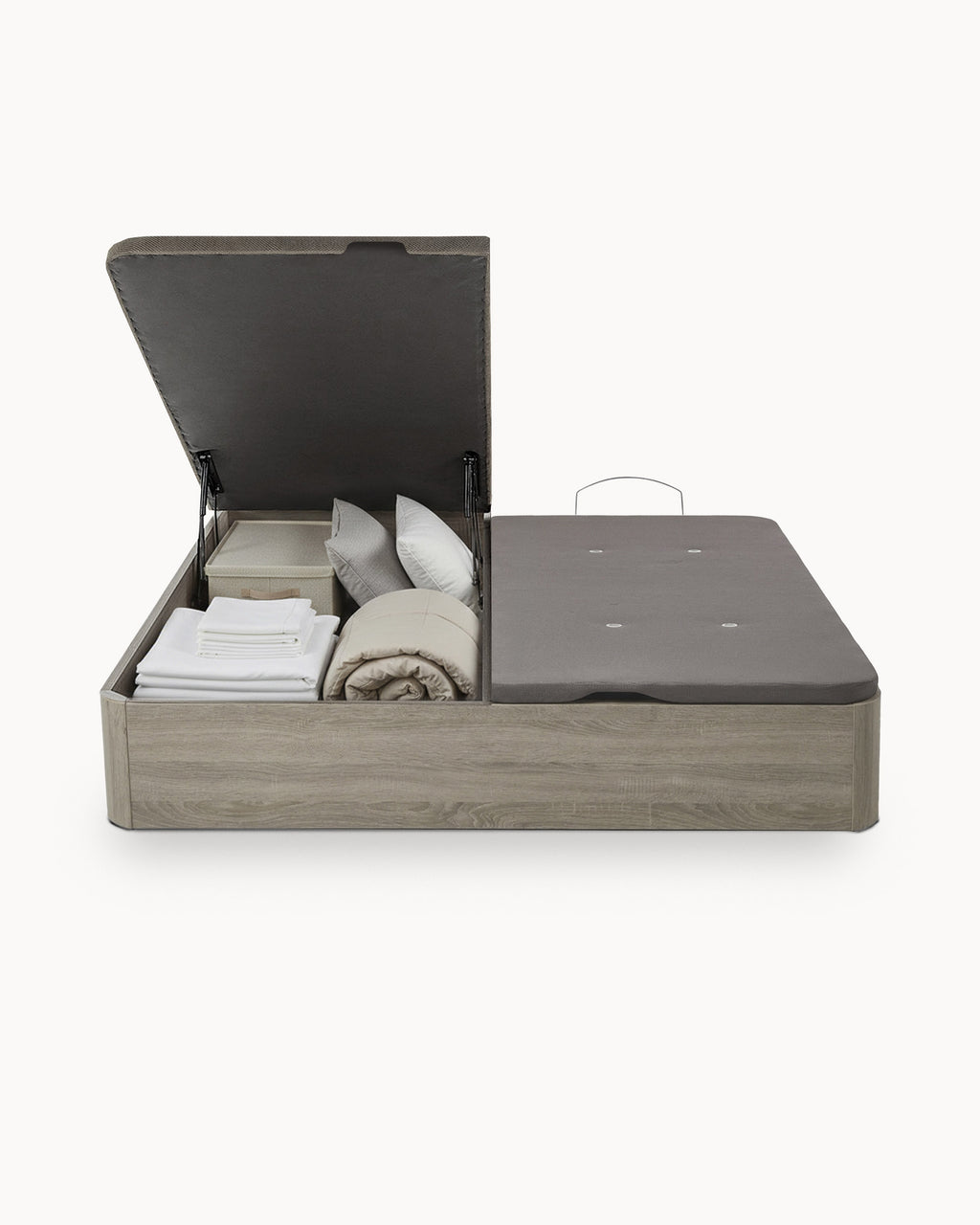 Pack somier de matrimonio CASINO BOX + Colchón HOMYSLEEP PALACIO COOLER