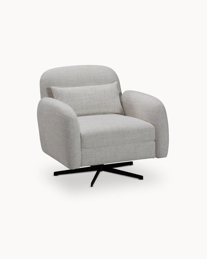 CAROL swivel armchair (360º)