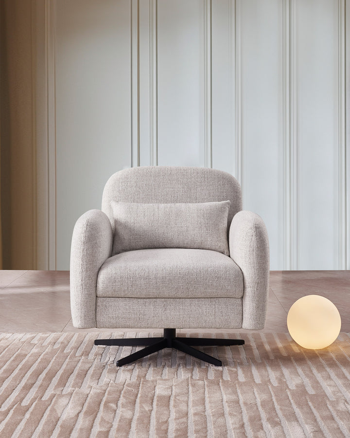 CAROL swivel armchair (360º)