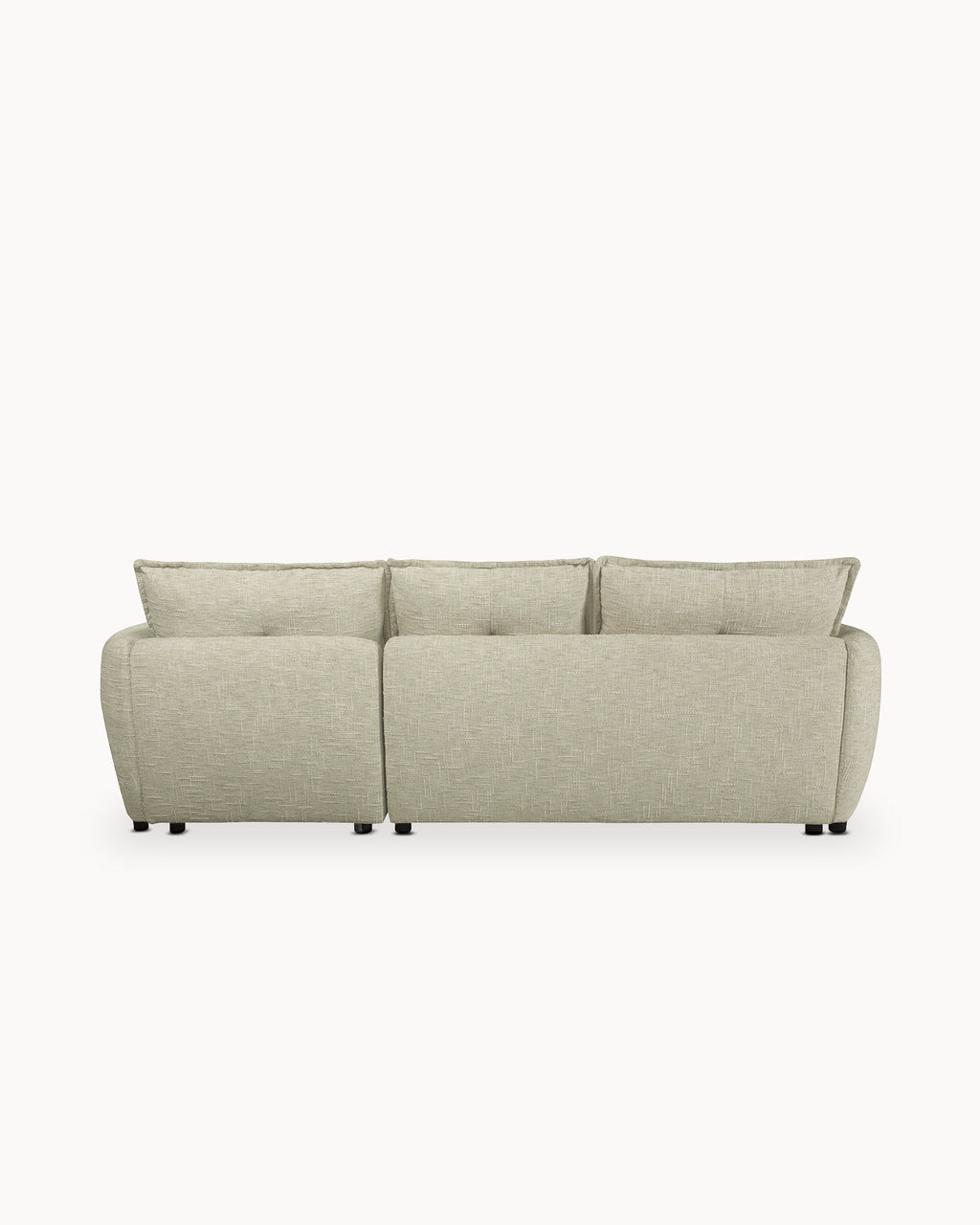 ISADORA chaise longue sofa with bed and storage