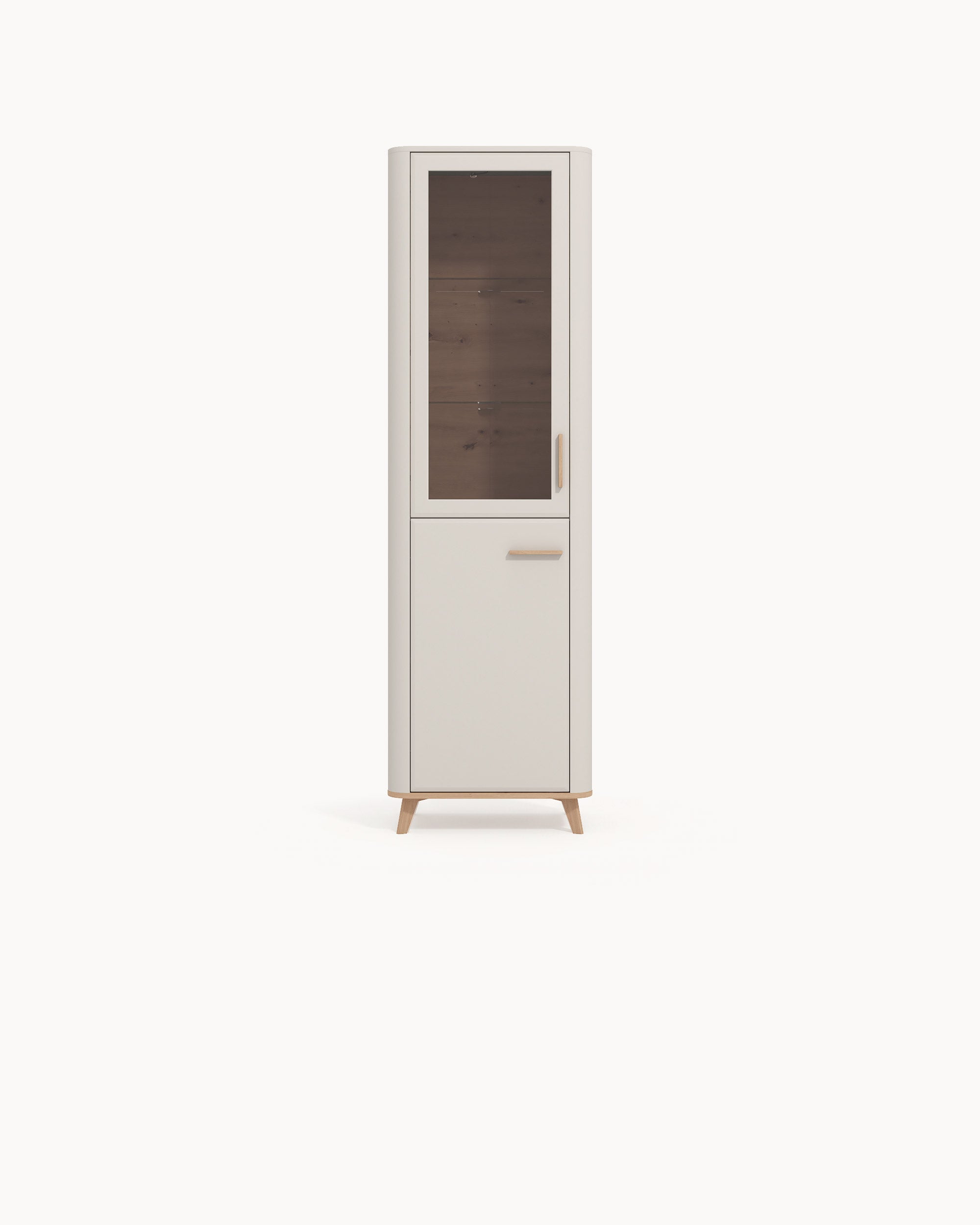 DARWEN display cabinet with 2 doors