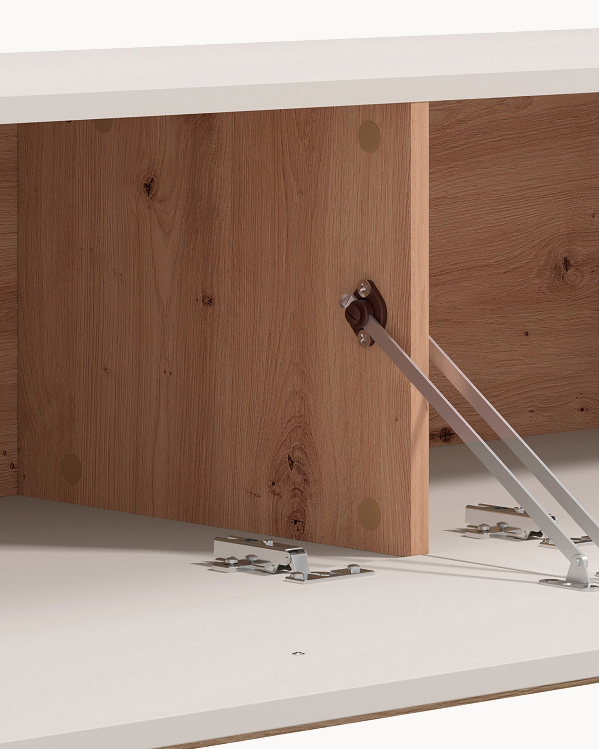 ARLES l suspended TV unit with 3 doors