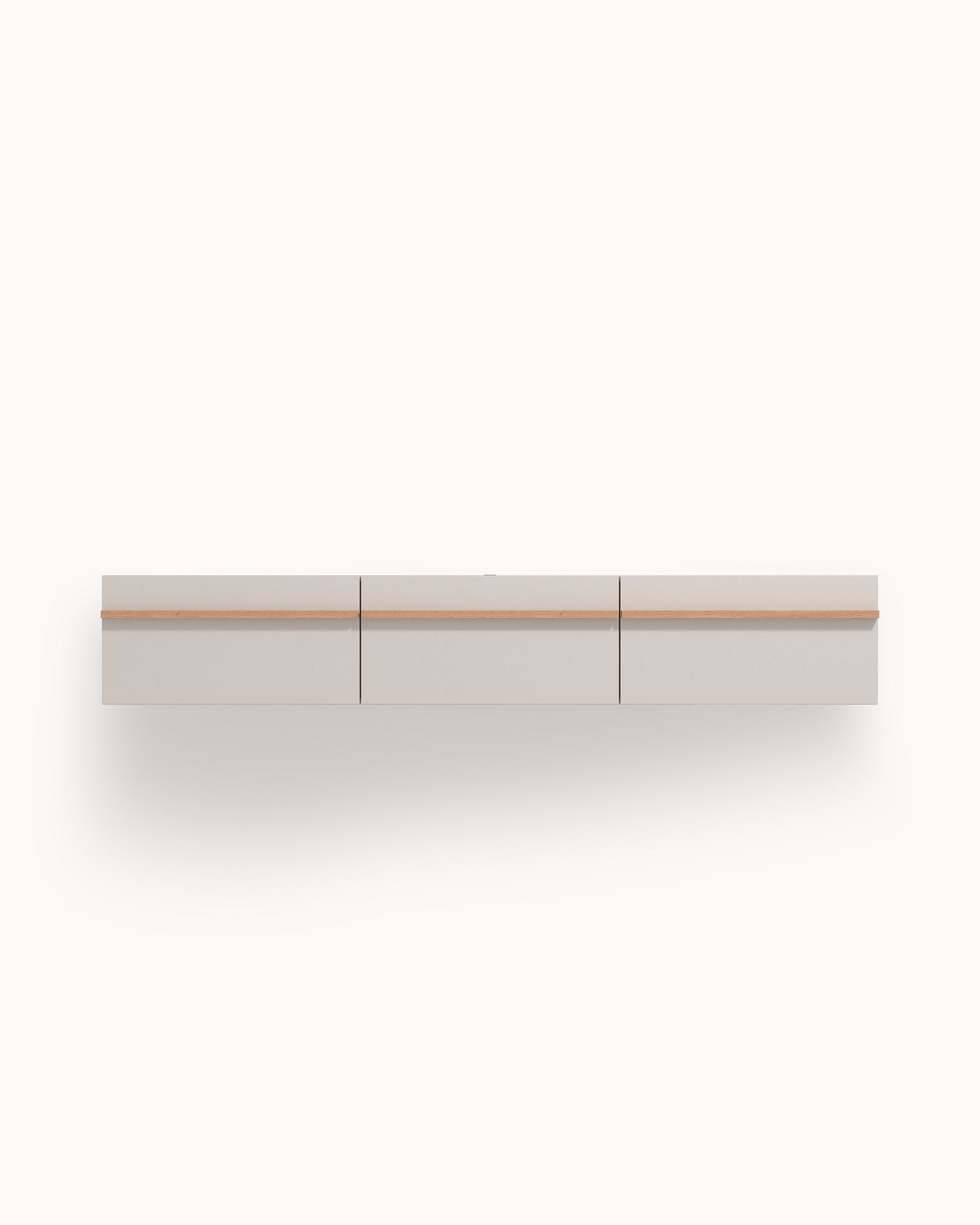ARLES l suspended TV unit with 3 doors