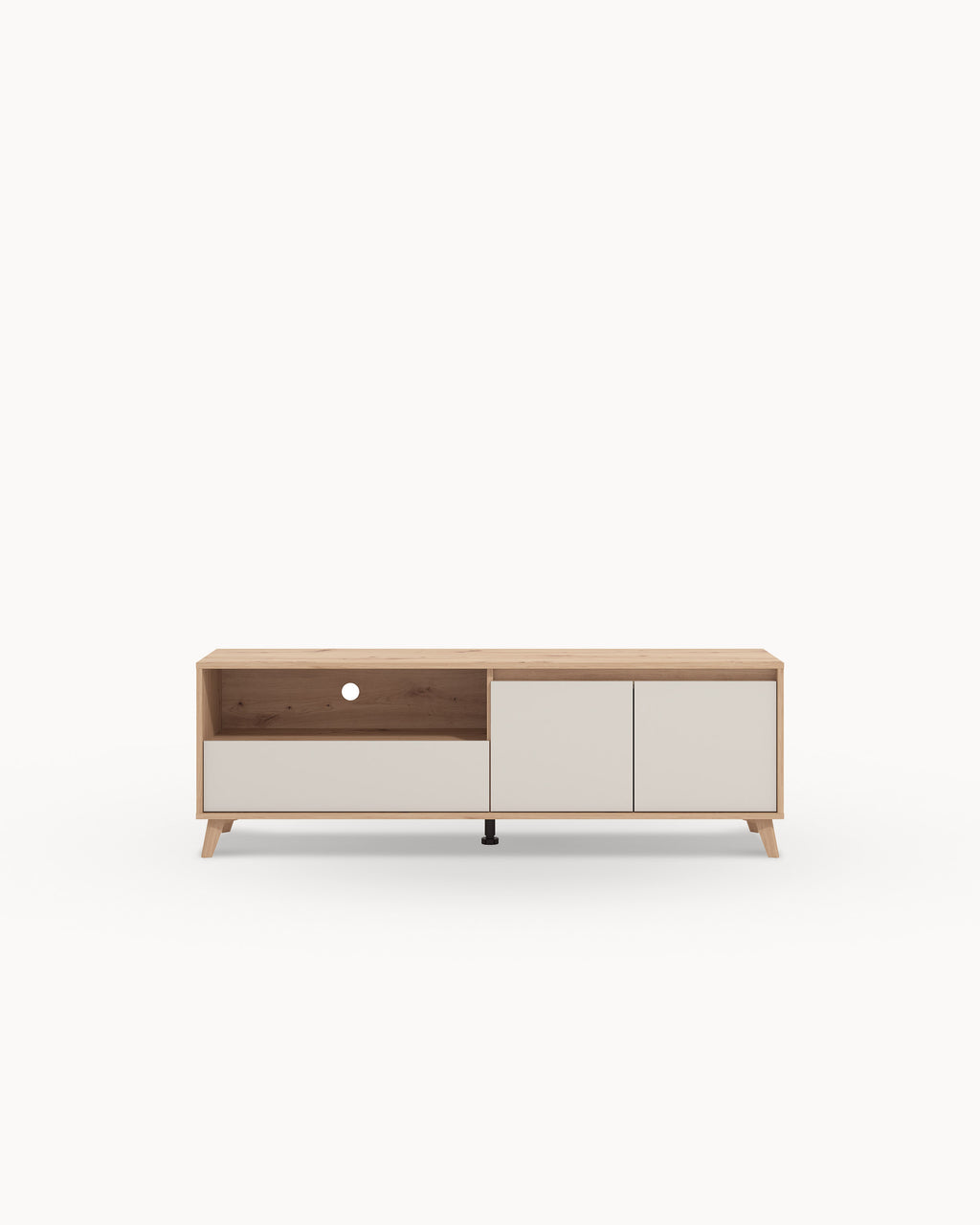 STIRLING TV unit with 2 doors and 1 drawer