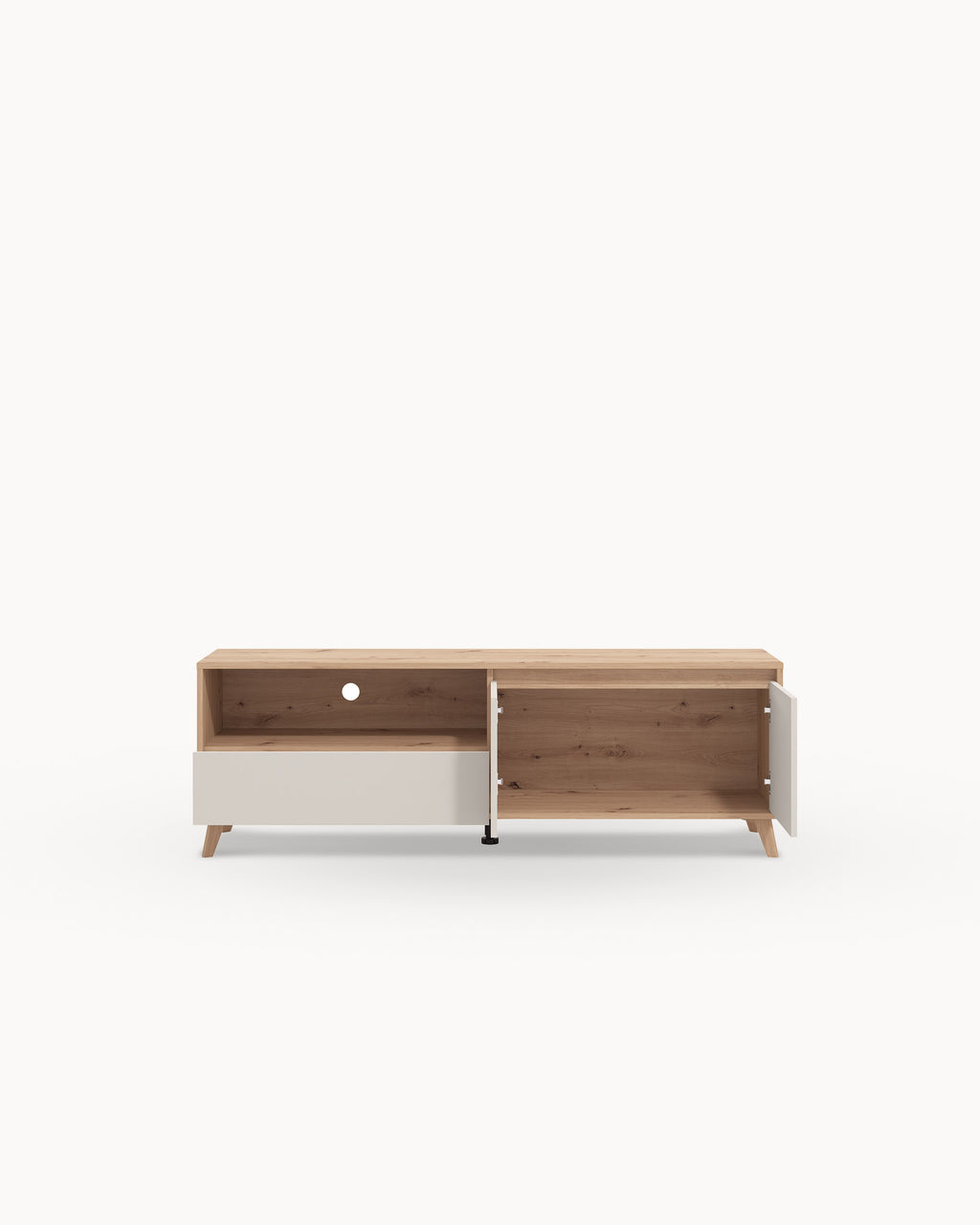 STIRLING TV unit with 2 doors and 1 drawer
