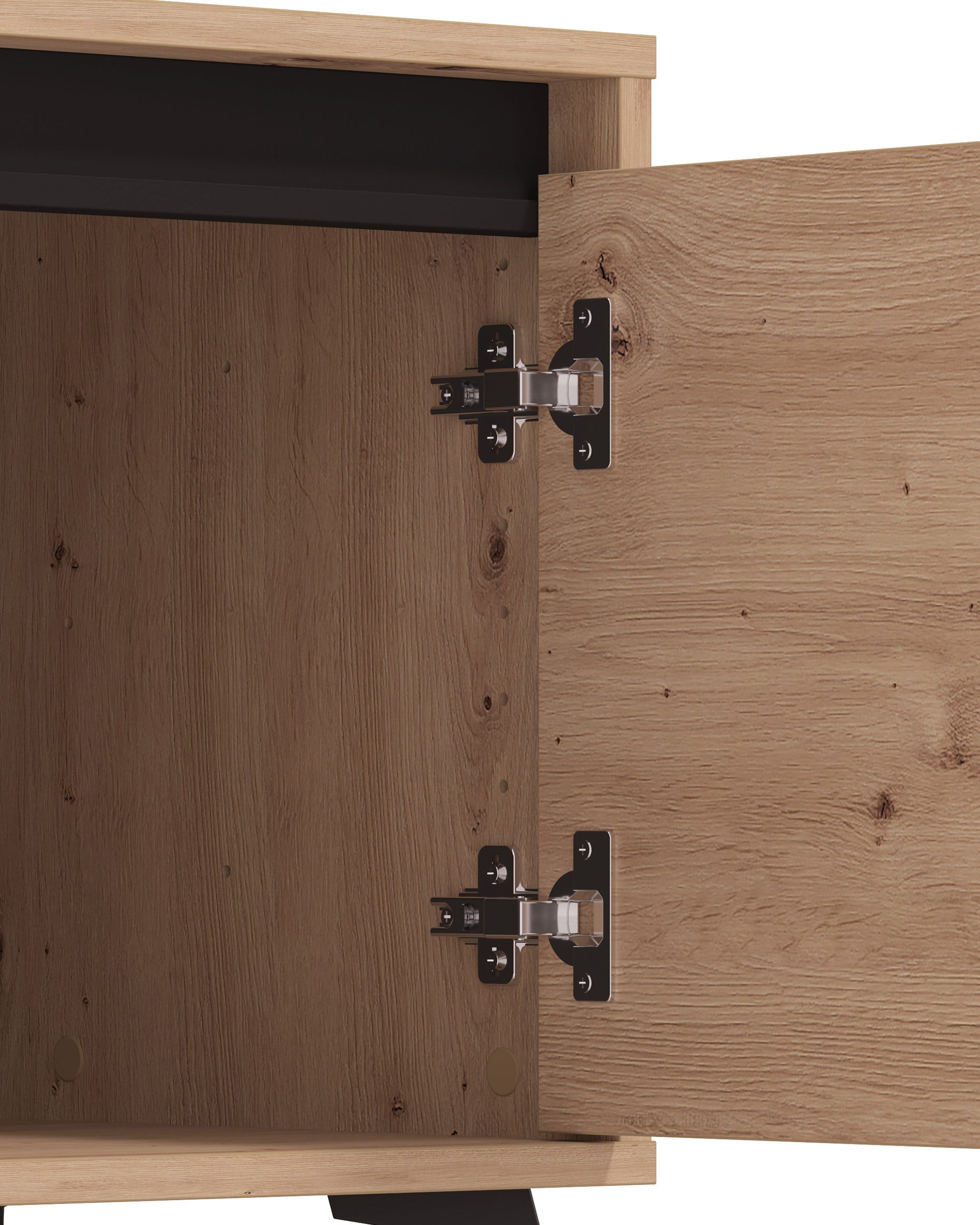 STIRLING TV unit with 2 doors and 1 drawer