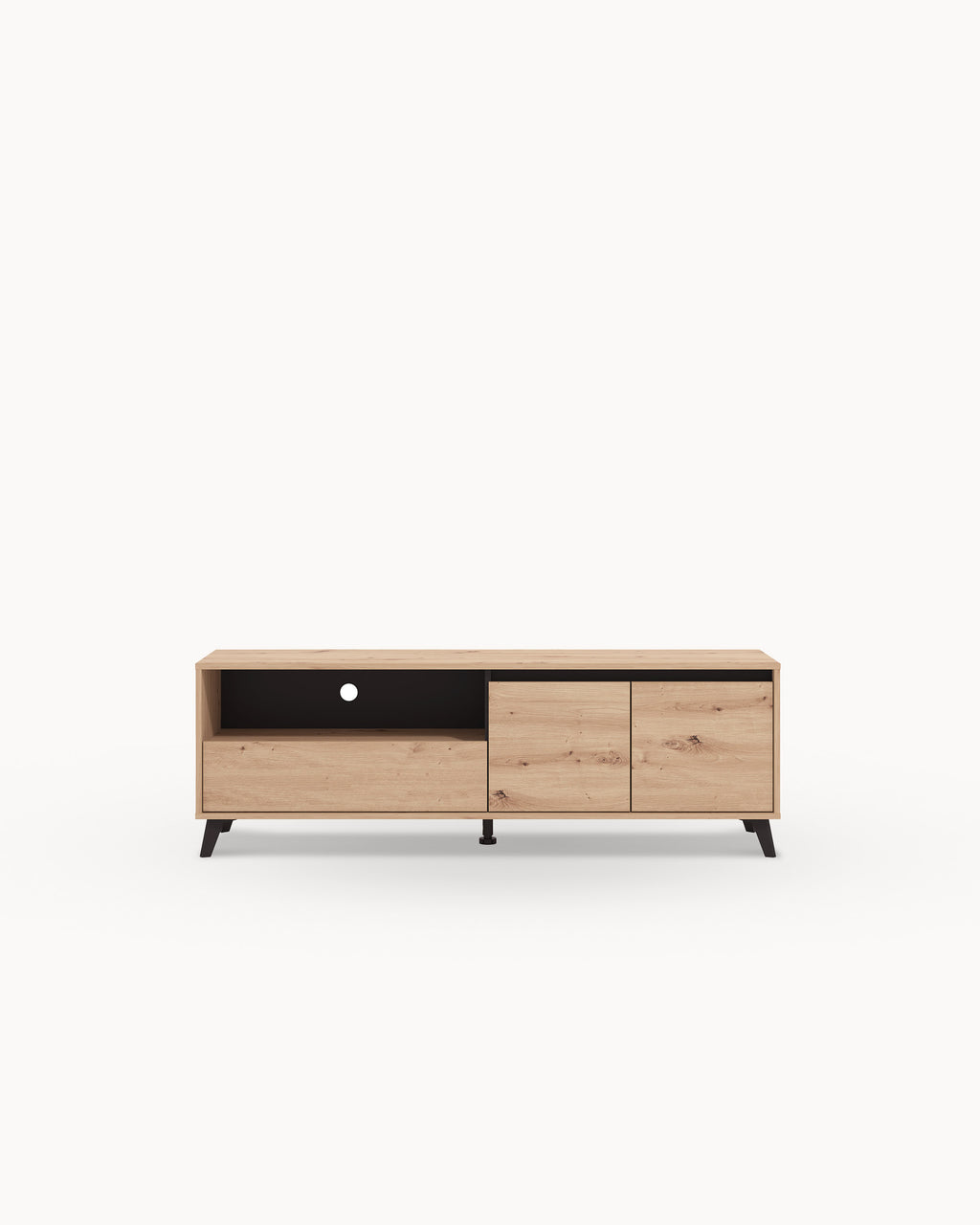 Móvel TV STIRLING com 2 portas e 1 gaveta