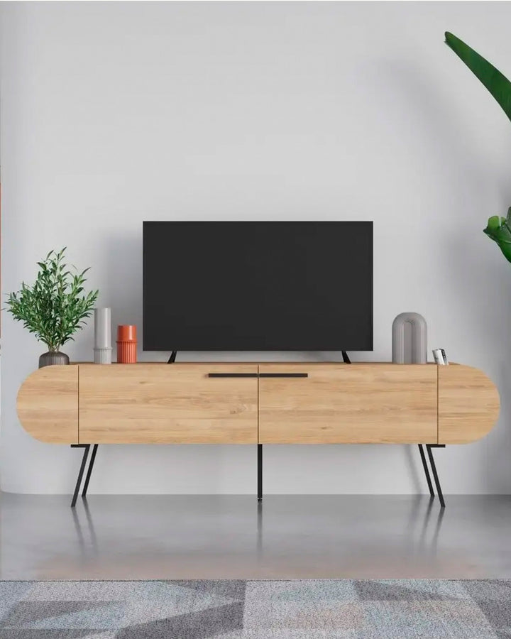 Móvel TV SALUSO com 2 portas basculantes