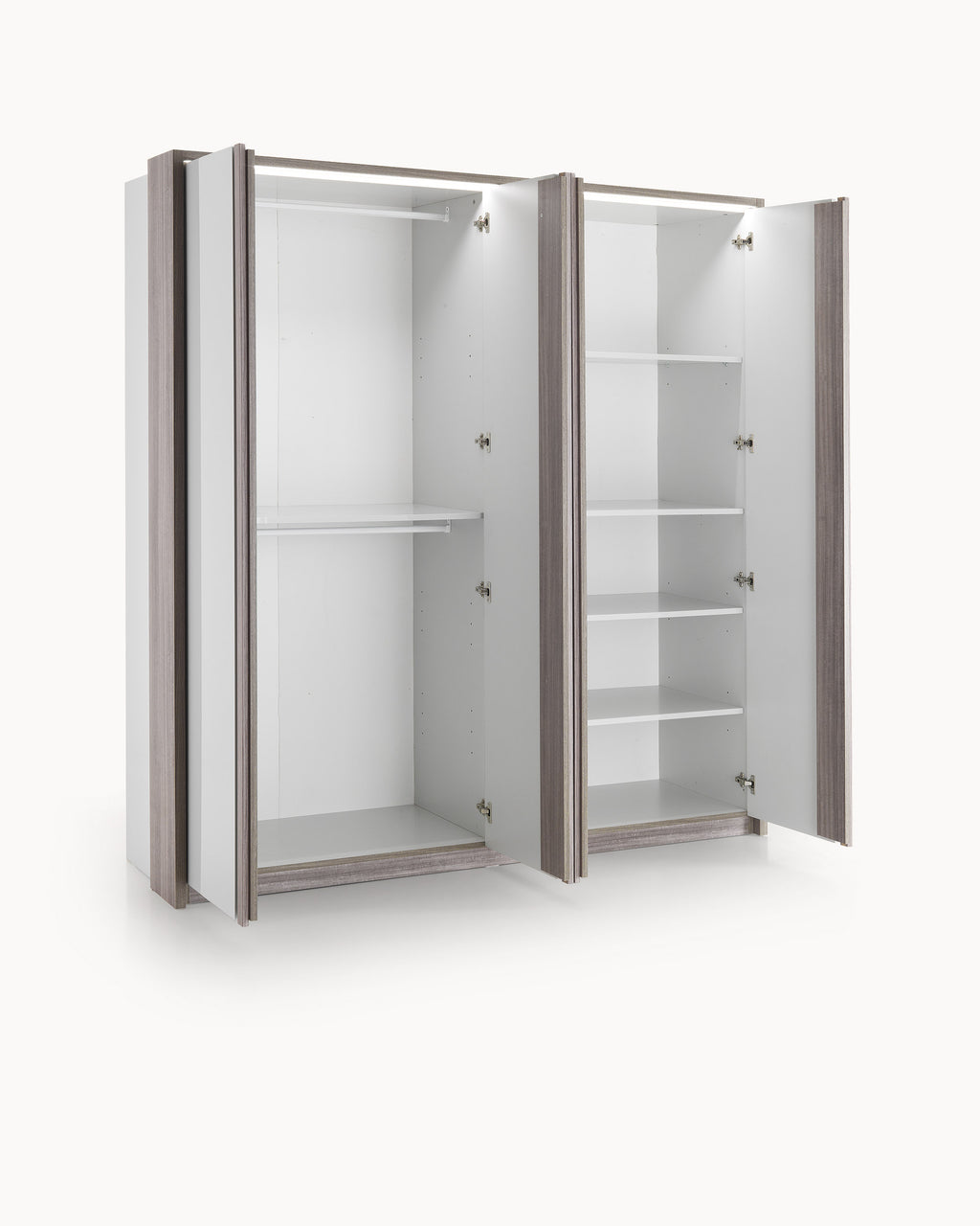 Roupeiro PESARO com 4 portas e com LED